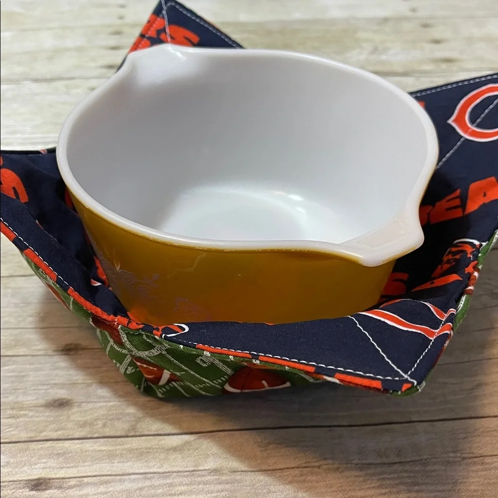 Microwave Bowl Cozy NFL Bears Reversible